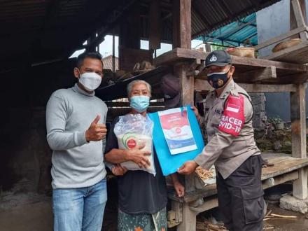 Realisasi Bantuan Beras Dari Kepolisian Republik Indonesia (POLRI) 
